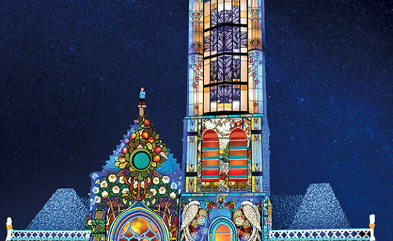 LightShow Projection de compte à rebours jusqu'à Noël bleue